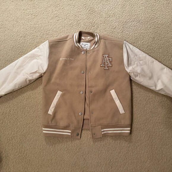 Abercrombie Kids Varsity Jacket Size Size 13/14 - Picture 1 of 3
